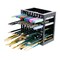 96 Hole Plastic Pencil &#x26; Brush Holder - Desk Stand Organizer Holder for Pens, Paint Brushes, Colored Pencils, Markers